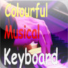 Colorful Musical Keyboard.Learning Keyboard and Piano with iPad