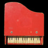 Vintage Toy Piano for iPad