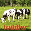 Toddler Cow Tipping