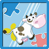 Happy Farm Animals Puzzle HD