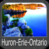 Marine: (Huron-Erie-Ontario) - GPS Map Navigator