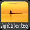 Marine: Virginia to New Jersey - GPS Map Navigator