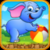 Circus Elephant Jumping Playhouse - Billy's Jump Escape from the Zoo!