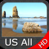 Marine: USA All HD (West, East, Great Lakes, Rivers) - GPS Map Navigator