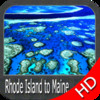 Marine: Rhode Island to Maine HD - GPS Map Navigator