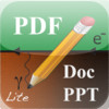 AnnotDoc Lite, viewing MS Office doc and PDF with annotations