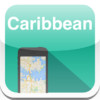 Caribbean (Cuba, Dominican, Puerto Rico, Haiti) offline map, guide, weather, hotels. Free GPS navigation.