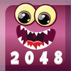 2048 Super Monsters - logical  Brain-teaser Numbers puzzle game