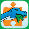 Dinosaur JigSaw Puzzle - Fun Animated Puzzles for Kids with HD Cartoon Dinosaurs