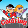 Super Coloring Heroes