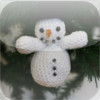 Christmas Crochet Snowman