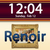 Clockscapes Pierre-Auguste Renoir - Animated Clock Display