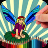 Coloring Book Fairy