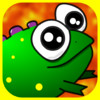 Lava Lizard! HD Don't Step or Tap on the White Hot Lava Tile