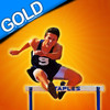 Hurdle Racing Sports Champion : The Run and Jump Trophy Winners - Gold Edition