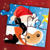 Xmas Puzzles | Christmas Farm Animal Jigsaws