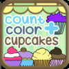 Counting Cupcakes - A Sweet Addition Paint and Color Book