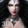 Zombie Goddess - Fantasy Apocalypse Game Attack Fight Slash  Evil Slayer with Sword when Angry