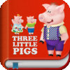 The Three Little Pigs and Big Bad Wolf - Interactive Bedtime Story Book for Kids & Fun Games Place