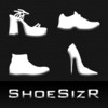 ShoeSizR measures feet, finds your shoe size, free.