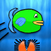 Chubby Fish - An Underwater Flying Bird Fish Adventure Game