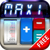 MaxiCalc Free: Calculator with Big Digits and 80's Vintage Paper Tape for iPad HD