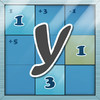 a blue yukendo - Sudoku / KenKen variant