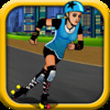 A Roller Derby Candy Dash PRO - Downhill Racing Game