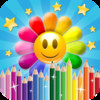 Flower Mania Drawing Pad - Free Addictive Paint, Draw, Scribble & Doodle Game HD