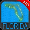 Florida nautical chart HD: marine & lake gps waypoint, route and track for boating cruising fishing yachting sailing diving