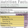 Food Labels With Nutritional Facts