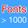 Nice Fonts/ > 1000 Fonts