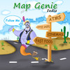 Map Genie India