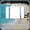 Map Antigua and Barbuda (Golden Forge)