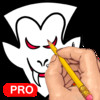 How to Draw: Vampire, Monster High, Werewolf, Beast PRO version