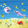 Shell Fishing Joy! 2D Interactive Aquarium