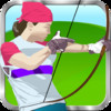 Bow of shooting sport - Load the arrow and shoot him the object to have the doll head. Show your skills and become the best archer in of the sport