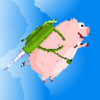 Flappy Jetpack Piggie - Cute City Pig Flying Mission