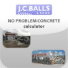 J.C.Balls & Sons Concrete Calculator