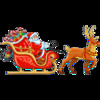 Santa Claus Sleigh Run