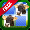 Free Memo Game Farm Animals Photo