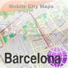 Barcelona Street Map.