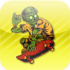 Zombie Skateboarder High School - Life On The Run Surviving The Fire - For Kids!