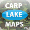 Carp Lake Maps HD - Carp Fishing Feature Maps