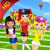 iCheerleader HD - Dress up and makeup game