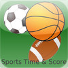 Sports Time & Score