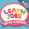 ABC Baby Learn Jobs - Girl Edition - 3 in 1 Game for Preschool Kids - Memorize Names of Professions and Occupations