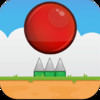 Smash Hit Red Flying Ball - Avoid the Spikes!