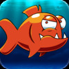 Mega Piranha Revenge - Go chase and hook the hungry big piranha fish moving around the real sea world