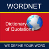 WordNet Dictionary of Quotations